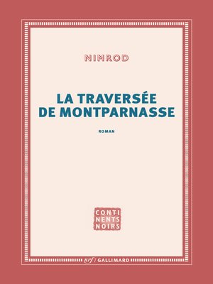 cover image of La traversée de Montparnasse